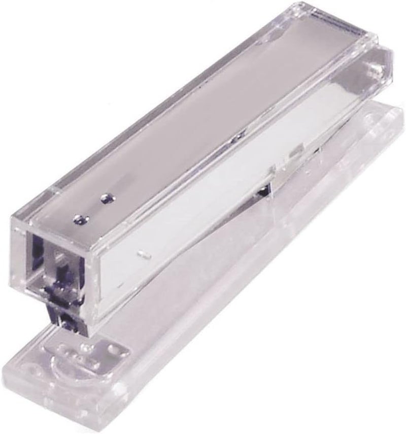 Kantek Clear Acrylic Desk Stapler - Heavy Duty Office Organizer with Non-Skid Feet - Image 4